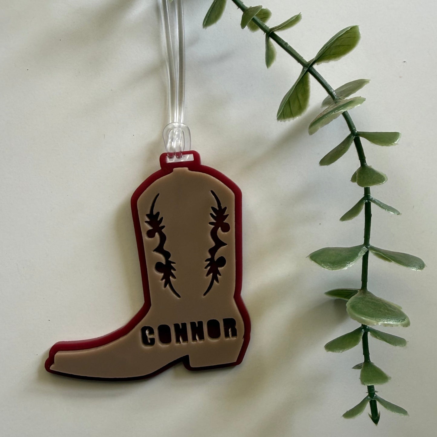 Cowboy Boot Tag