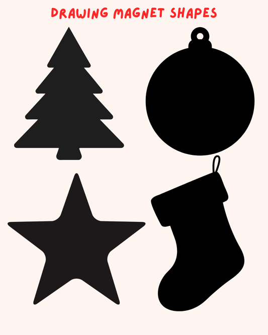 Kids Drawing Magnet | Christmas