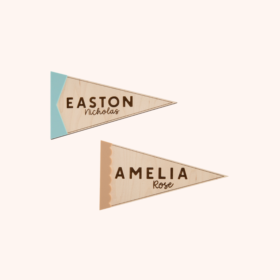 Flag Name Sign