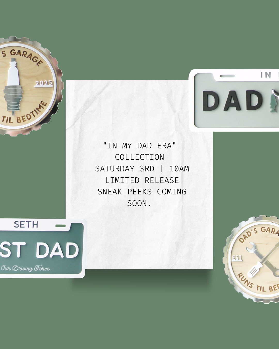 "IN MY DAD ERA"