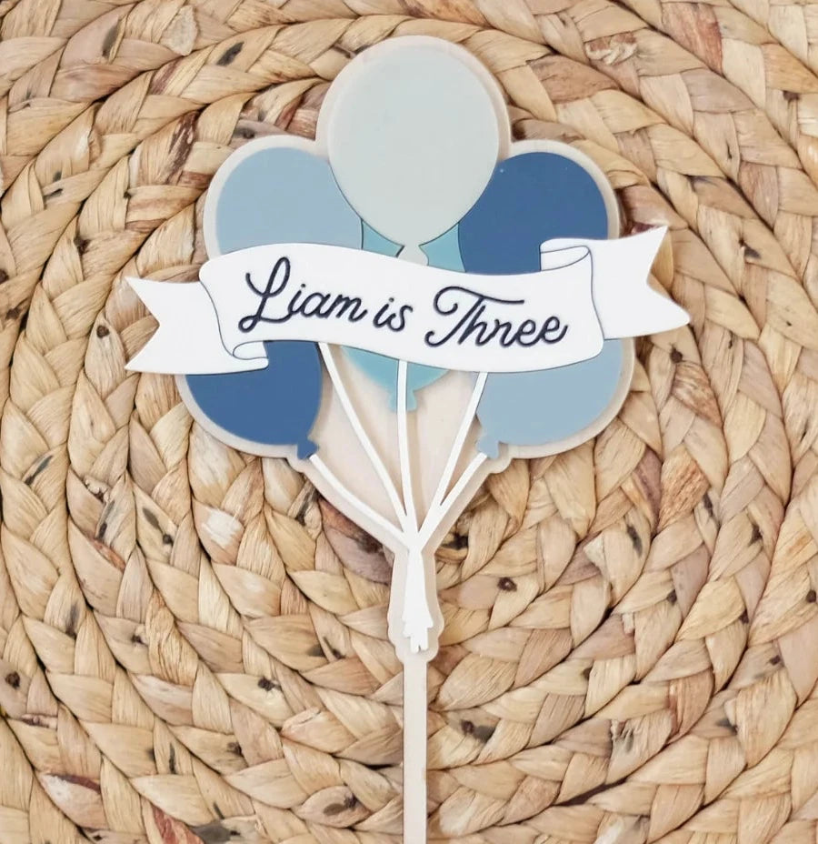 Balloon - Cake Topper