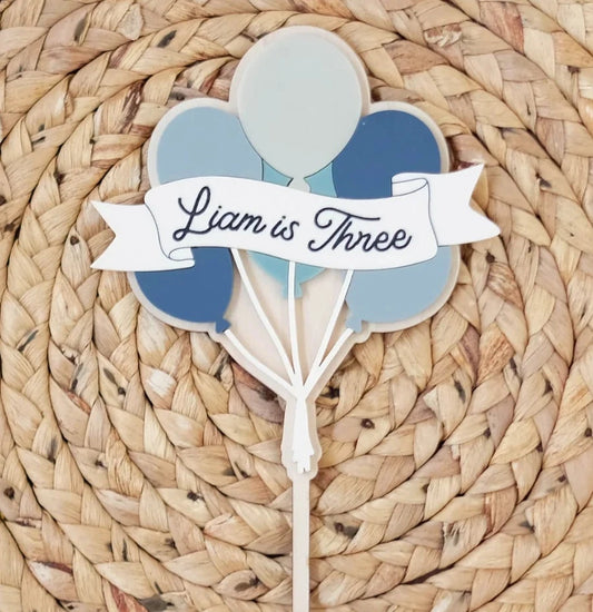 Balloon - Cake Topper