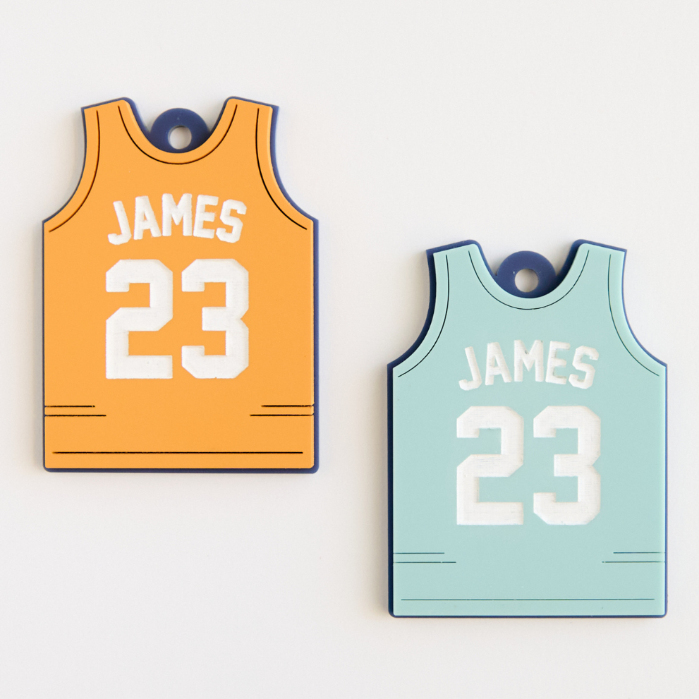 Basketball Jersey Tag