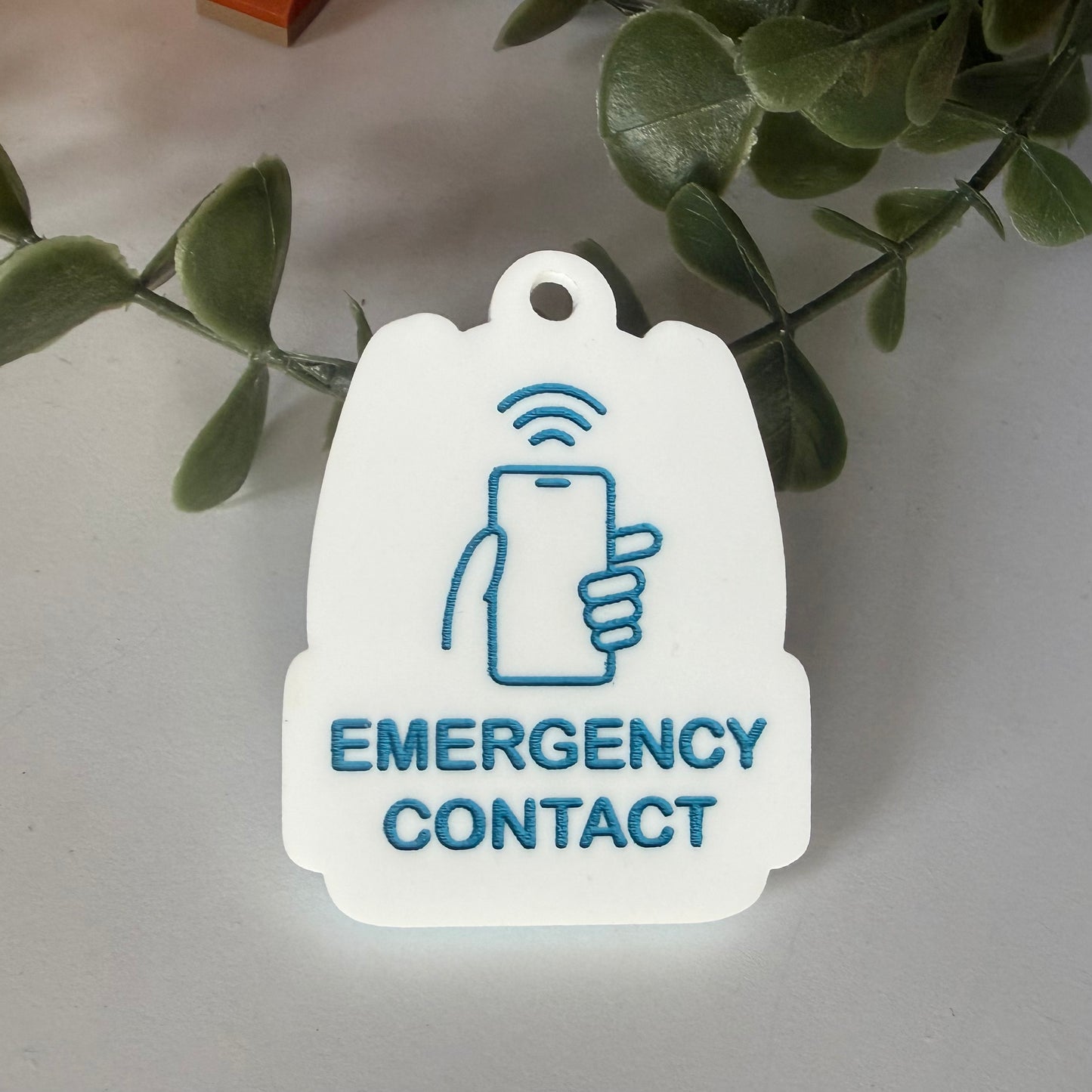 Emergency Contact Tag