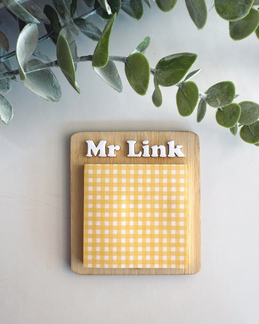 Note Pad Holder | Name