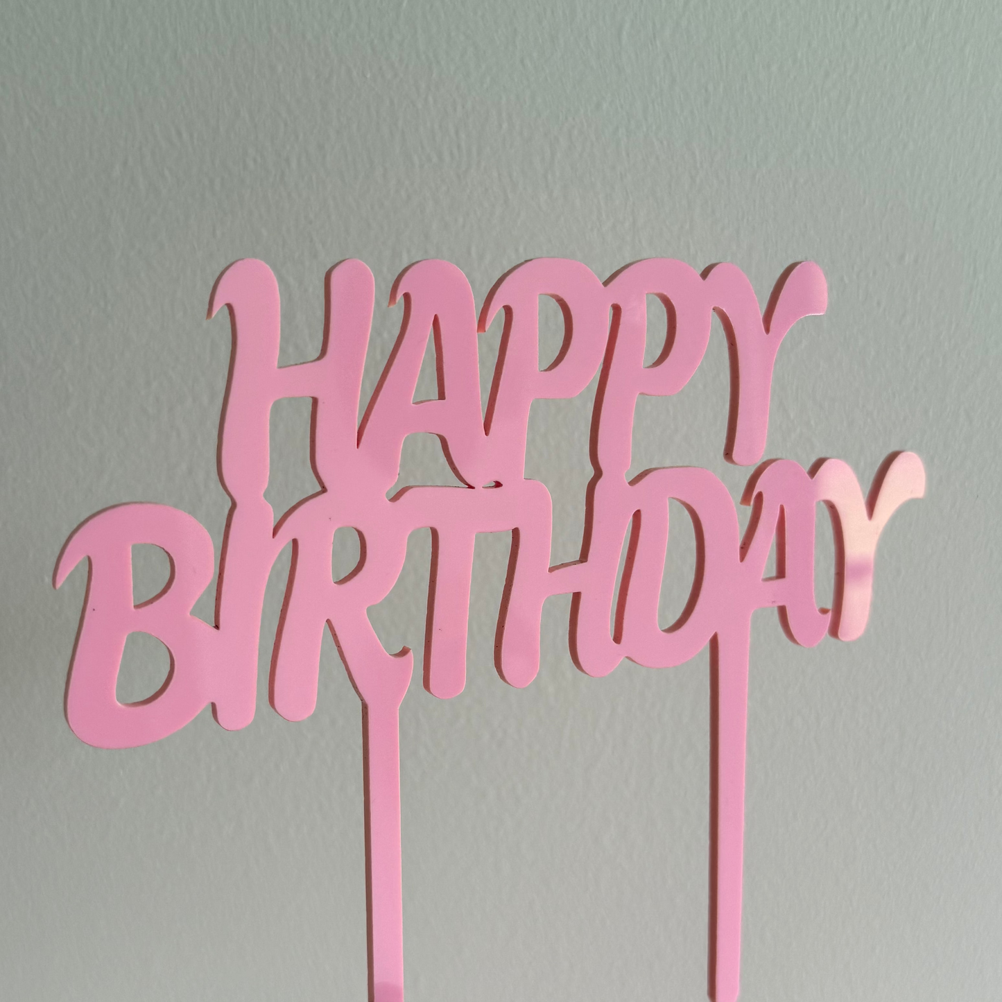 Custom Acrylic Cake Topper