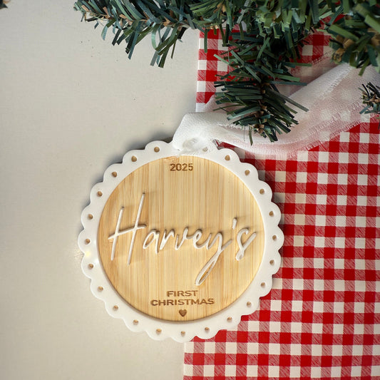 First Christmas - Ornament