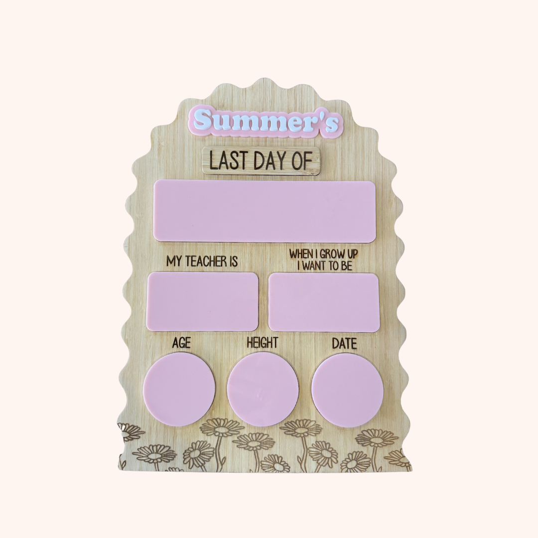 First Day / Last Day of Board